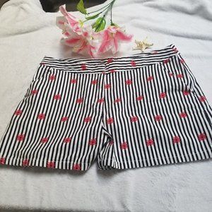 Joe Fresh Black and White Shorts  Size 12